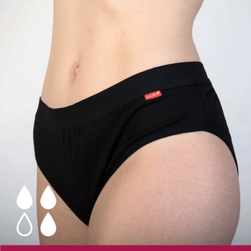 Basics™ Hipster Medium Flow menstrualne gaćice 